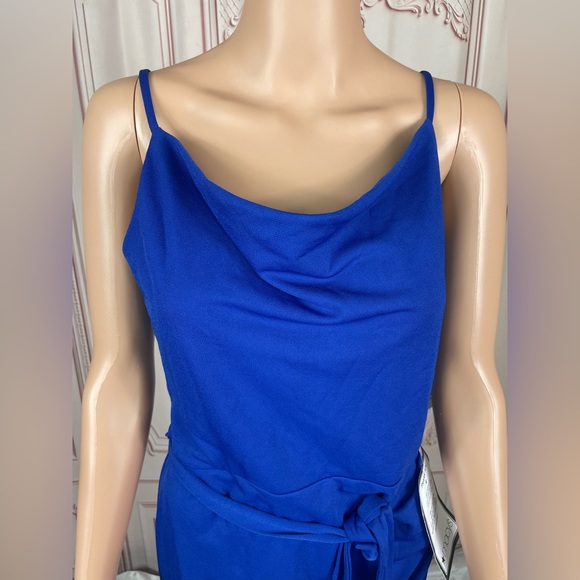 Emerald Sundae Juniors' Tie-Waist Bodycon Dress MSRP $49 Size LARGE - Picture 4 of 16